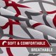 thumbnail image 5 of Cortinas opacas con diseño impreso de 84 pulgadas de largo, juego de 2 paneles, cortinas con aislamiento térmico para dormitorio, sala de estar, cortinas geométricas modernas con ojales para ventana, gris pardo y marrón, burdeos y gris, 52 pulgadas de ancho x 108 pulgadas de largo, 5 of 5