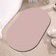thumbnail image 5 of Alfombra de baño superabsorbente con base de goma antideslizante, lavable y de secado rápido para ducha y bañera, 40 x 60 cm, suave y afelpada, Aestivo | Rosa | AESTIVO, 5 of 7