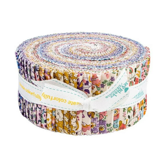 Riley Blake - Tudor Celebration 2.5" Rolie Polie by Liberty Fabrics 40 pcs