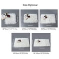thumbnail image 3 of Zootealy Long Plush Ultra Soft Fluffy Rugs Rectangle Shape Faux Sheepskin Wool Carpet Rug for Living Room Bedroom Balcony Floor Mats, 3 of 8
