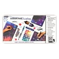 thumbnail image 2 of ArtSkills Diamond Painting Kit, Diamond Art Ready to Hang Framed Canvas with Storage and Accessory Kit, Beach, 3 Stretched Canvas Panels, 14” x 7” Each, 2 of 8