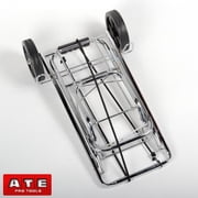 Chrome Foldable Folding Airport Luggage Suitcase Dolly Cart