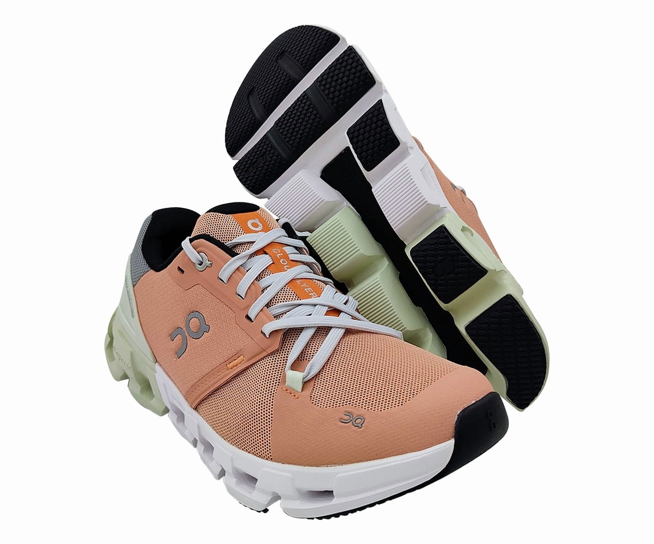 ON Cloudflyer V4 Women Shoes Size 9, Color: Peach/Aloe - Walmart.com