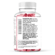 Hair Vitamin Gummy - Advanced Hair, Skin, Nails Supplement - Complete Beauty Complex with 5000mcg Biotin - Supports Thicker, Stronger, Fuller Hair for Women & Men - Berry Flavor - 120 Gummies