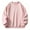 Pink, variant on Wuxian Men Sweatshirts Long Sleeve Crew Neck Shirt Pullover Fall Winter Solid Color Casual Based Top Clothes,Beige,L