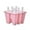 Pink PK, variant on Ganfancp 6 Hole Popsicle Ice Molds Classic Molds Trays Reusable Clearance Items