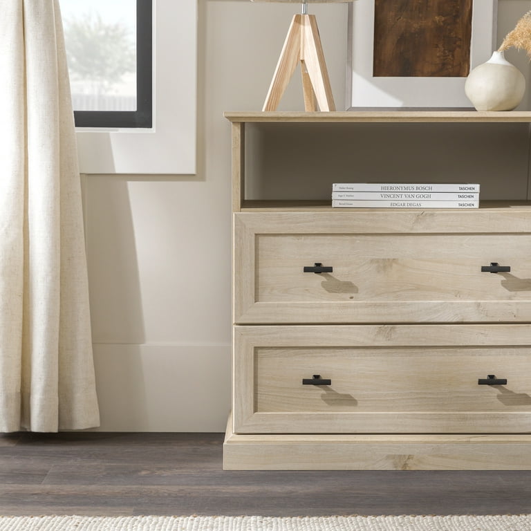 ナイト Amazon.com: Walker Edison Leif Scandi Angled Drawer-Face
