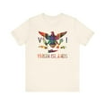 thumbnail image 4 of Official U.S. Virgin Islands Madras Flag USVI Map of Islands T-Shirt for Men Women, 4 of 40