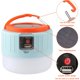 thumbnail image 3 of Linterna Solar LED para Camping Recargable, Linterna de Emergencia - Linterna con Control Remoto Luces para Carpa, Banco de energía, 3 Modos de luz, Luz para Acampar al Aire Libre, Viajes, Pesca, Sen, 3 of 5