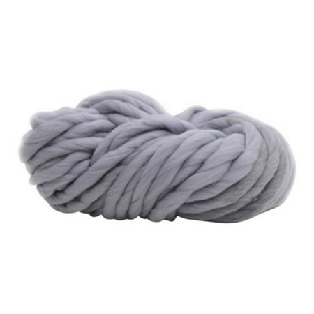 DIY Super Big Soft Chunky Wool Yarn Knitting Wool Roving Crocheting