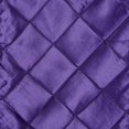 thumbnail image 5 of Efavormart Purple Premium Pintuck Table Top Runner For Weddings Birthday Party Banquets Decor Fit Rectangle and Round Table, 5 of 6