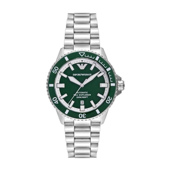 Emporio Armani Sea Explorer Men's Green Dial Quartz Watch AR60080