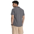 thumbnail image 4 of HAOMEILI Men's Button Down Shirts Short Sleeve Casual Shirts Summer Beach Shirts Vacation Wedding Shirts with Pocket, 4 of 7