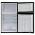 thumbnail image 2 of Midea 3.1 cubic foot Compact Refrigerator and Freezer, Black, 2 of 3