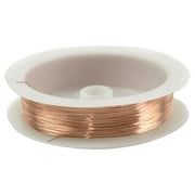 28 Gauge 30 Yd Roll Dead Soft Round Copper Sewing Wire Wrapping Hobby Jewelry Repair