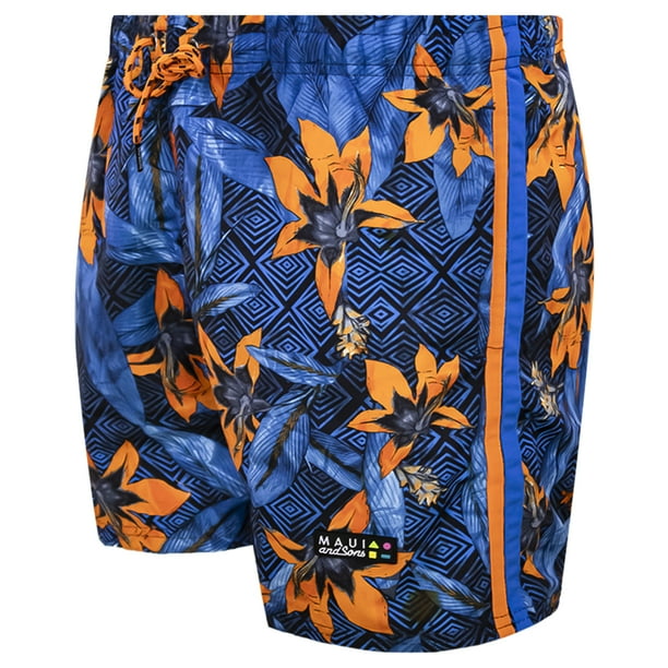 azul maui traje de baÃ±o maui and sons mujer