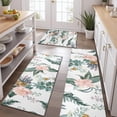 thumbnail image 2 of Pioneer Flower Floral Print Pattern Kitchen Rugs Sets Of 3,Kitchen Runner Rugs Non Skid Washable,Decorative Kitchen Floor Mats for Kitchen,Sink,Laundry,17"x30"+ 17"x47" + 17"x59", 2 of 6