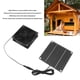 thumbnail image 4 of Extractor De Aire Solar, Silicio Monocristalino 5W 3W Kit De Ventilador De Panel Solar Cubierta Protectora 2200RPM Para Casa De Mascotas Para Invernadero, 4 of 7