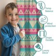 thumbnail image 3 of Blackout Kids Curtains,Boho Bohemia Geometric Line Art Childrens Insulated Curtains Set Of 2,Bedroom Essentials,Toddler Room Decor 42"x84"(106x213cm), 3 of 4