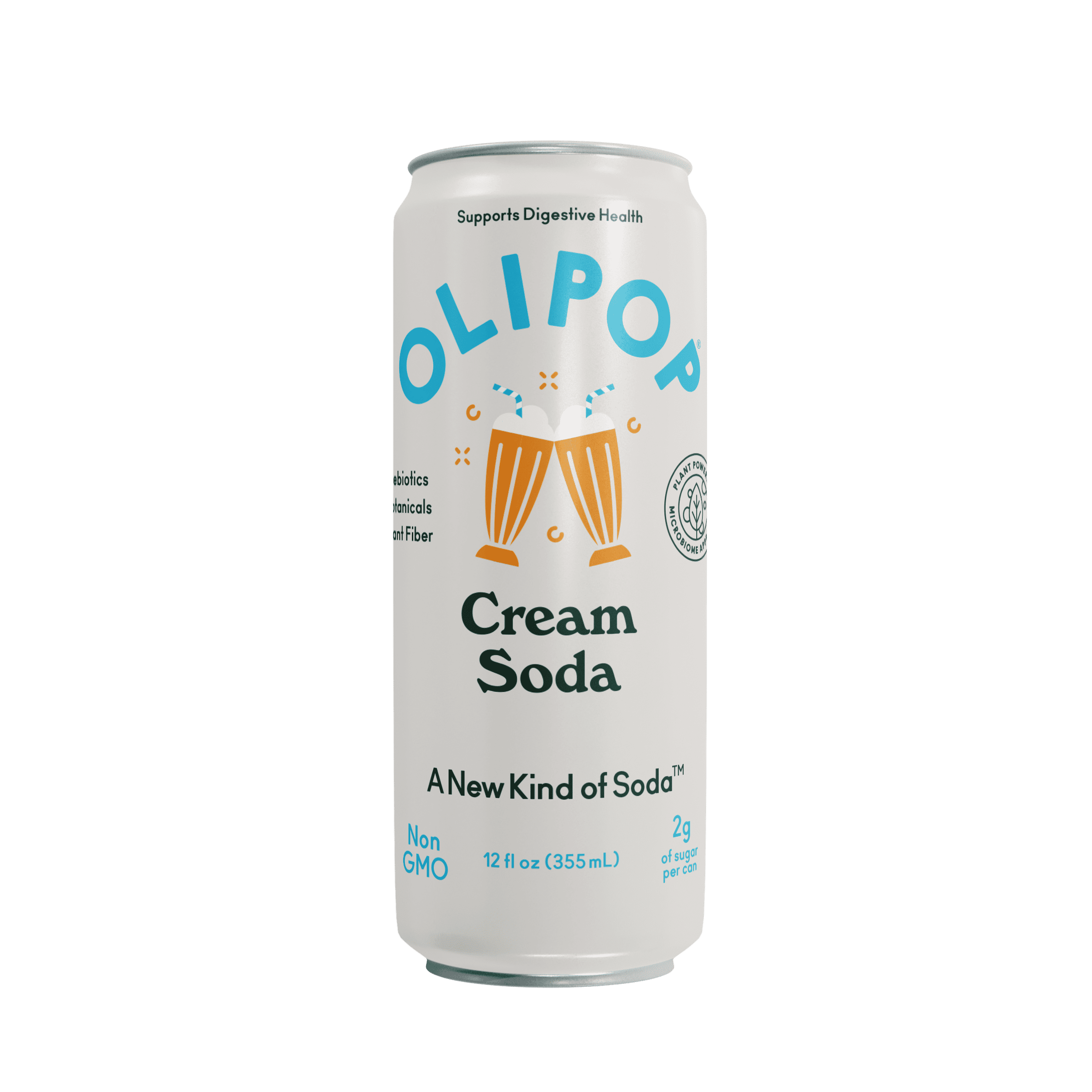 OLIPOP Prebiotic Soda Cream Soda