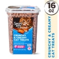 thumbnail image 5 of Special Kitty Crunchy & Creamy Cat Treats, Salmon Flavor, 16 oz, 5 of 12