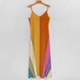 thumbnail image 5 of 70s Retro Gallery Sleeveless Dress Loose Women's Dress Dresses Luxury Evening Dresses, 5 of 9