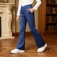 thumbnail image 5 of 11-12 Years Teen Girls Drawstring Pants Elastic Waist Casual Jogger Yoga Pants Pajamas Pants Sweatpants Outdoor Jogger Pants, 5 of 5