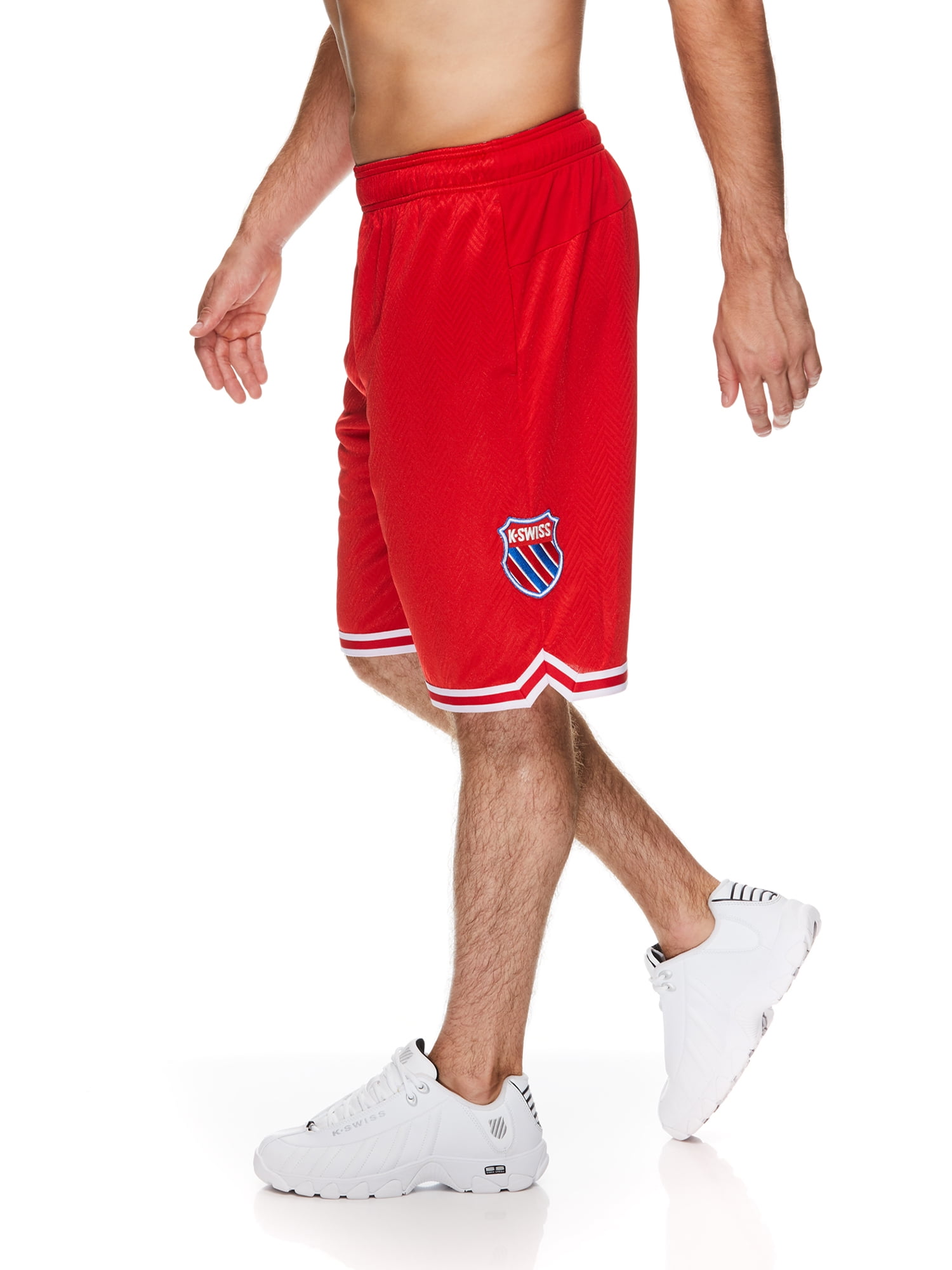 Frustratie Antipoison Intrekking K-Swiss Men's Top Spin Basketball Shorts - Walmart.com