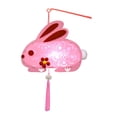 thumbnail image 4 of Accesorios de adorno de Año Nuevo, borla decorativa, regalos para niños, decoración, lámpara de fiesta Rosado Macarena Linterna hecha a mano, 4 of 8