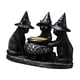 thumbnail image 3 of Candelabro de , figura , adorno de resina, regalo de escritorio, soporte de vela votiva para repisa de chimenea, inauguración de la, 3 of 9