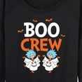 thumbnail image 3 of Dr. Seuss - Boo Crew Thing 1 and Thing 2 - Women's Lightweight French Terry Long Sleeve Shirt, 3 of 6