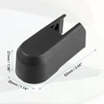 thumbnail image 6 of Car Rear Windshield Wiper Arm Cover Cap Replacement 98812-F8000 for Hyundai Venue 2020-2021 Black, 6 of 6