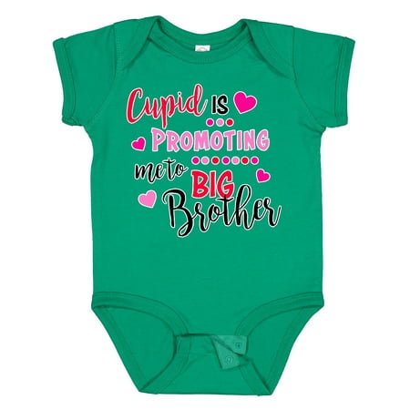 

Inktastic Cupid is Promoting Me to Big Brother Gift Baby Boy Bodysuit