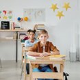 thumbnail image 3 of 20Pcs Paper Pentagram Cutouts Graffiti Paper Cutouts Delicate Kindergarten Wall Decors, 3 of 9