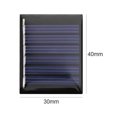 thumbnail image 2 of Panel solar Wdftyju 3V 50mA 0.15W Mini celda, 2 of 8