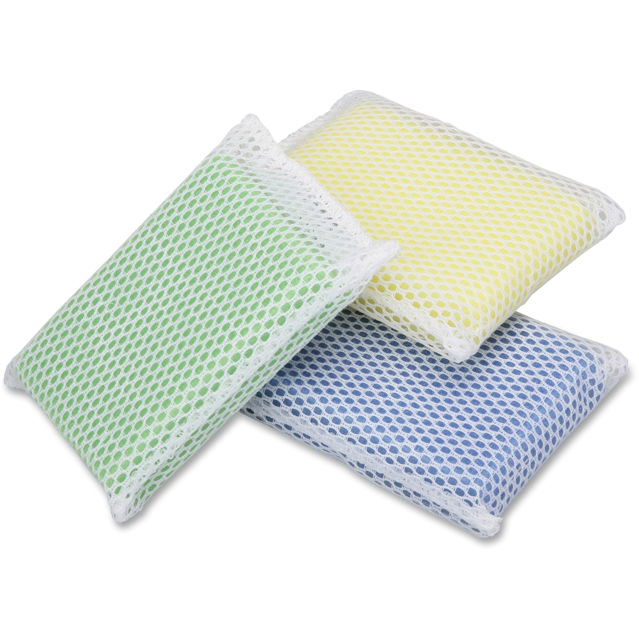 SKILCRAFT Assorted Allpurpose Mesh Scrubbers