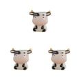 thumbnail image 1 of Maceta suculenta pequeña Monstrate cerámica estilo animal vaca Type1 NO1, 1 of 6