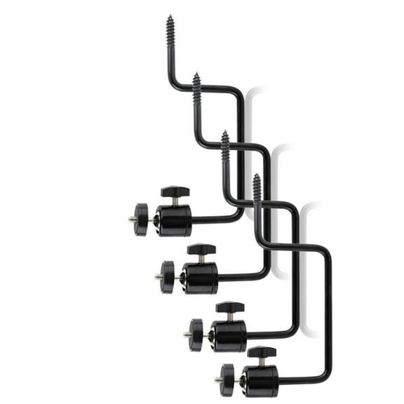 Adjustable 360 Degree Steel Trail Camera Mount Screw Bracket For Outdoor Hunting Wildlife Monitoring