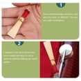 thumbnail image 2 of SHISUYAN Professional Bassoon Reed for Students Made of Synthetic Material Beige Color Compact Size 2 Pcs, 2 of 8