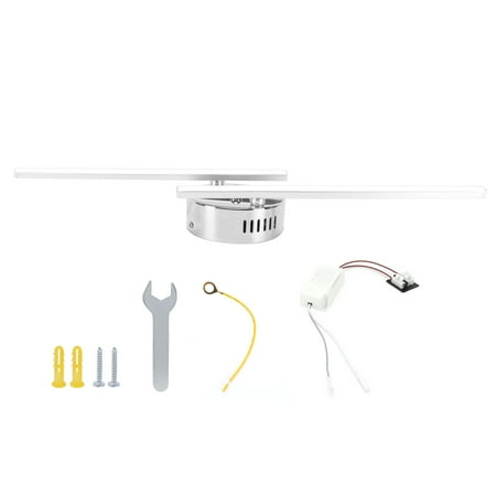 

Whataatahia LED Ceiling Light Nordic Strip‑Type Lamp Bedroom Living Room Decoration AC85‑265V White Light