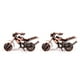 thumbnail image 4 of Matsuzay Auténtico True Metal Highly Model Great Motorcycle Mostrando cualquier patrulla True Vehicles Auténtico diseño antiguo Bronce antiguo 14 cm * 6 cm * 7 cm 2piezas, 4 of 6