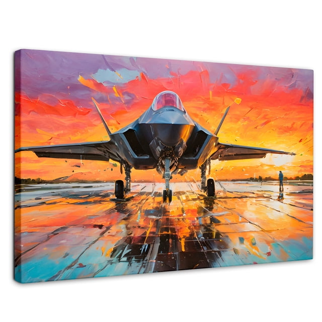 Cuadro Decorativo Canvas Revolution Cromatismo Aéreo 90x60
