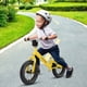 thumbnail image 2 of Costway Bicicleta de equilibrio para niños pequeños de 30 cm, sin pedales, con neumáticos de goma inflables, color amarillo, 2 of 4