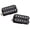 Black, variant on Seymour Duncan 50th Anniversary JB/Jazz Humbucker Pickup - Zebra Set