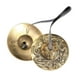 Cymbales de Tingsha en Bronze - Cloches de Yoga Carillon de Méditation - Cymbales de Tingsha Bouddhistes A – image 2 sur 4