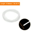 thumbnail image 2 of Silicone Foam Seal Strip, 1.2mm(0.05") Dia 8 Meters(26.25 Ft) Long Sponge Seal Strip, White, 2 of 6