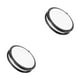 thumbnail image 2 of Billuyoard Luz LED negra para sala de estar, atenuación de tres colores, adecuada para el hogar, luz circular de doble anillo Negro solo blanco l 10 pulgadas (25 cm) 2Conjunto, 2 of 6