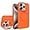 Orange, variant on Compatible with Magsafe iPhone 16 Pro Max Case with Stand Silicone Magnetic Charging Phone Case for Men Full-Body Drop Protection Shockproof Thin Case for iPhone 16 Pro Max Gray CXT