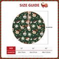 thumbnail image 2 of Sikiie Festive Forest Friends Christmas Tree Skirt, Christmas Tree Decorations, Christmas Decor, Tree Mat Decoration(30-48IN)-48", 2 of 6
