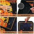 thumbnail image 5 of Halloween Kitchen Rugs Set of 2, Halloween Decorations Non Slip Backing Halloween Kitchen Mats for Floor Holiday Rug Halloween Decor for Home Party Gifts (Happy Halloween, 17"x47.2"+17"x30"), 5 of 6